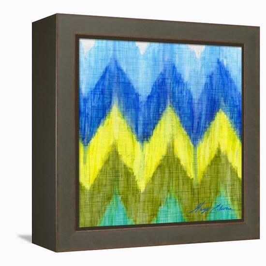 Brilliant Chevron I-Hugo Edwins-Framed Stretched Canvas