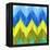 Brilliant Chevron I-Hugo Edwins-Framed Stretched Canvas