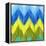 Brilliant Chevron I-Hugo Edwins-Framed Stretched Canvas