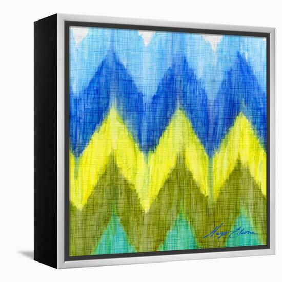 Brilliant Chevron I-Hugo Edwins-Framed Stretched Canvas