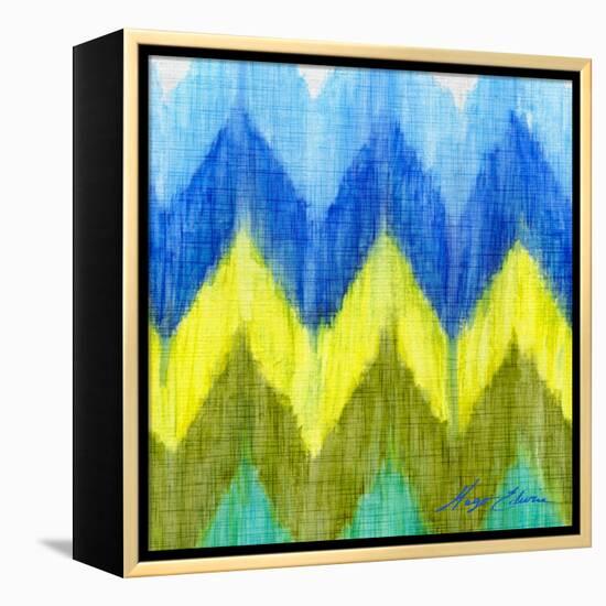 Brilliant Chevron I-Hugo Edwins-Framed Stretched Canvas