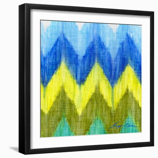 Brilliant Chevron I-Hugo Edwins-Framed Art Print