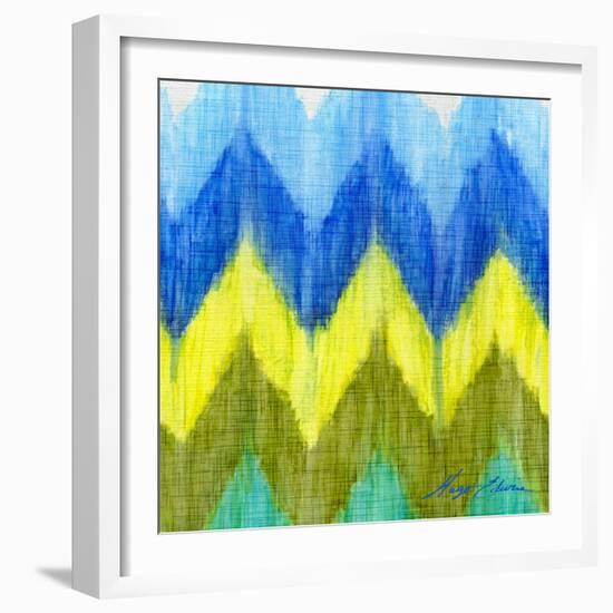 Brilliant Chevron I-Hugo Edwins-Framed Art Print