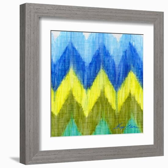 Brilliant Chevron I-Hugo Edwins-Framed Art Print