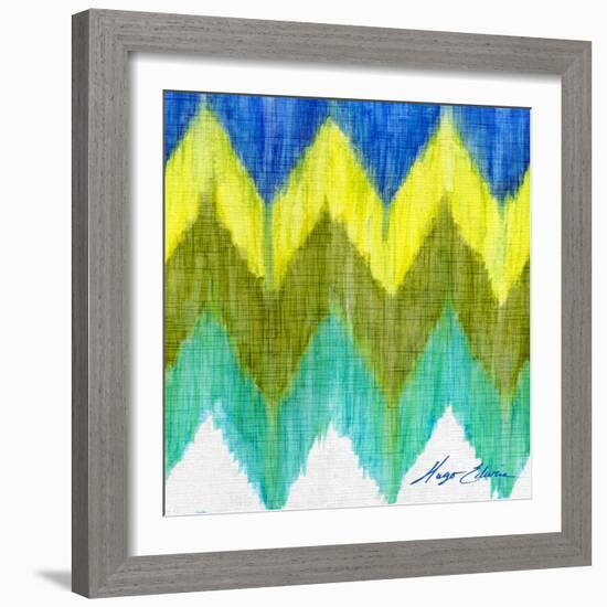 Brilliant Chevron II-Hugo Edwins-Framed Premium Giclee Print