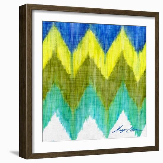 Brilliant Chevron II-Hugo Edwins-Framed Premium Giclee Print