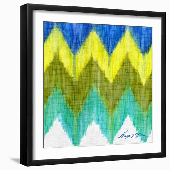 Brilliant Chevron II-Hugo Edwins-Framed Premium Giclee Print