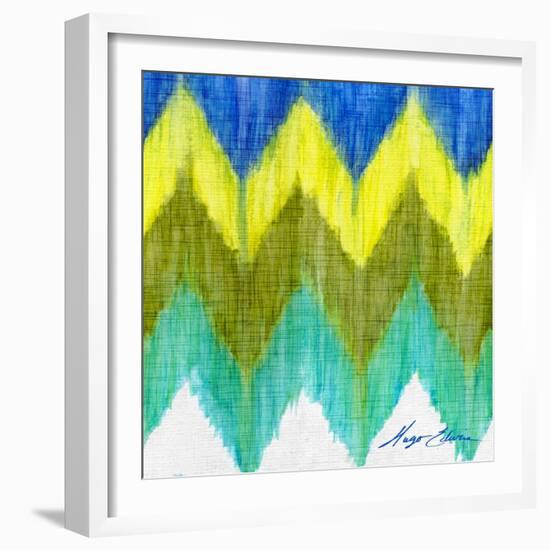 Brilliant Chevron II-Hugo Edwins-Framed Premium Giclee Print