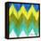 Brilliant Chevron II-Hugo Edwins-Framed Stretched Canvas