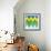 Brilliant Chevron II-Hugo Edwins-Framed Art Print displayed on a wall