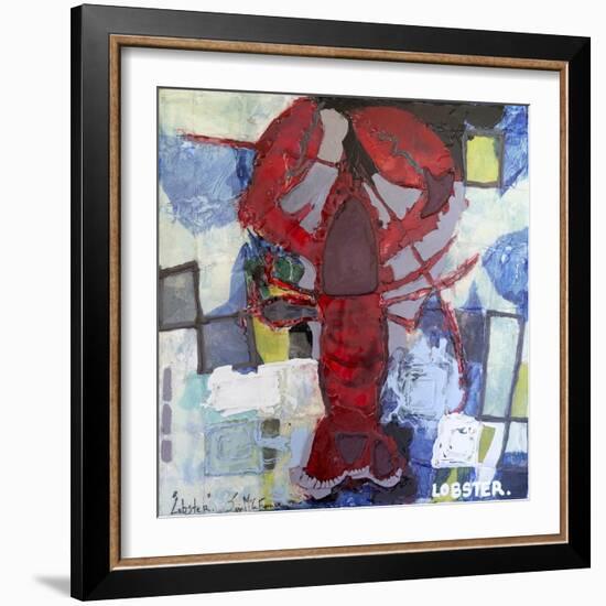 Brilliant Maine Lobster I-Erin McGee Ferrell-Framed Art Print