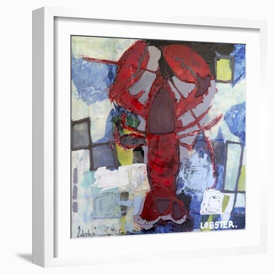Brilliant Maine Lobster I-Erin McGee Ferrell-Framed Art Print
