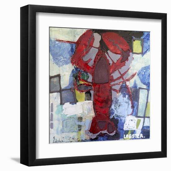 Brilliant Maine Lobster I-Erin McGee Ferrell-Framed Art Print