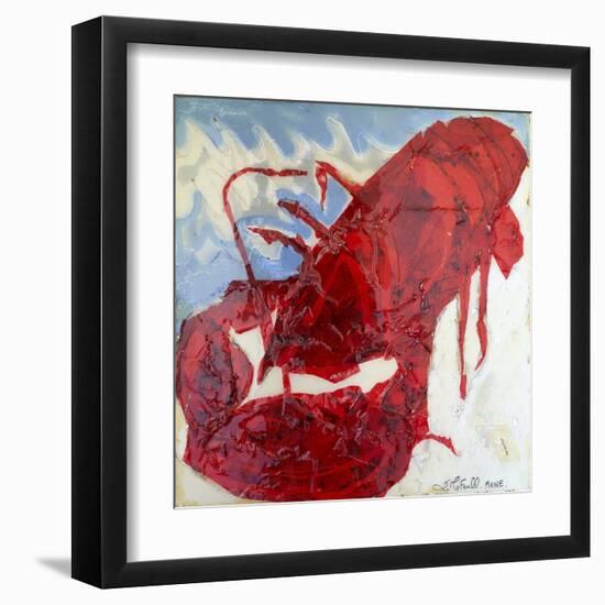 Brilliant Maine Lobster II-Erin McGee Ferrell-Framed Art Print