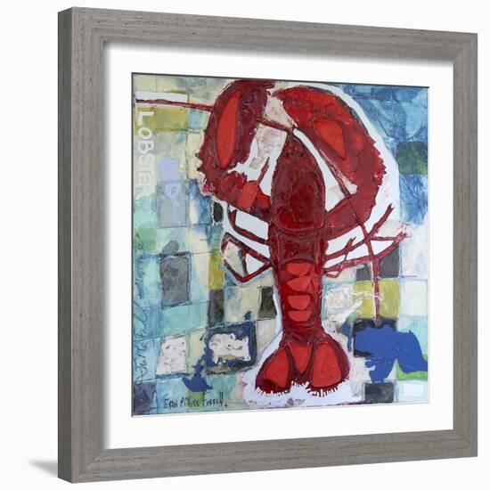Brilliant Maine Lobster III-Erin McGee Ferrell-Framed Art Print