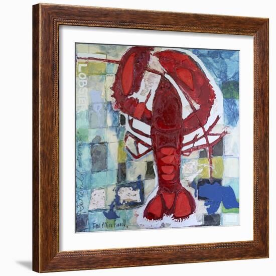 Brilliant Maine Lobster III-Erin McGee Ferrell-Framed Art Print