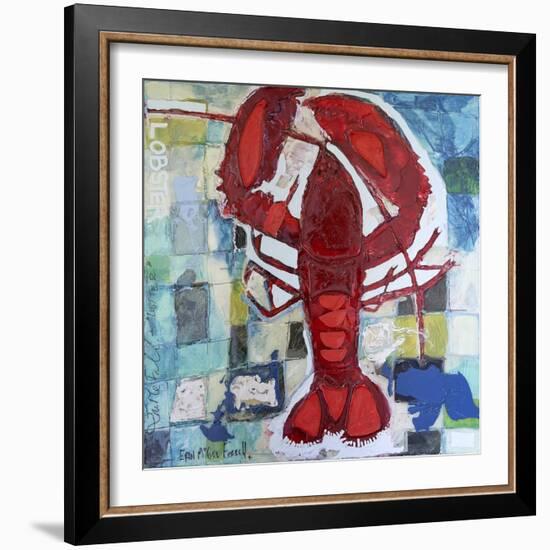 Brilliant Maine Lobster III-Erin McGee Ferrell-Framed Art Print