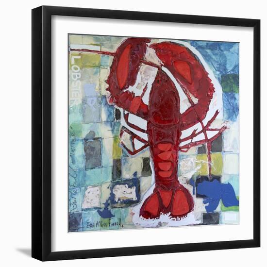 Brilliant Maine Lobster III-Erin McGee Ferrell-Framed Art Print