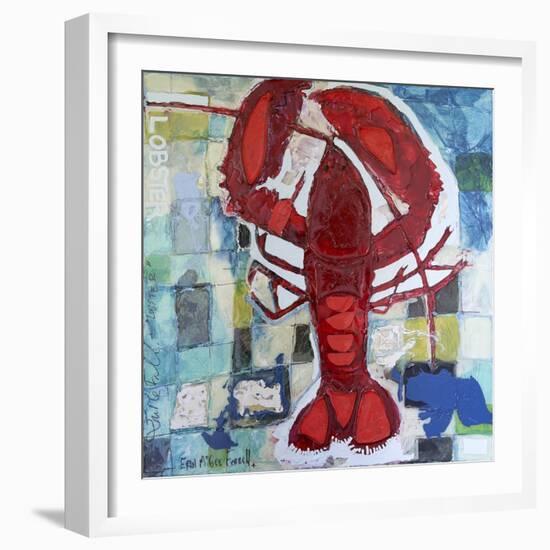 Brilliant Maine Lobster III-Erin McGee Ferrell-Framed Art Print