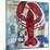 Brilliant Maine Lobster III-Erin McGee Ferrell-Mounted Art Print