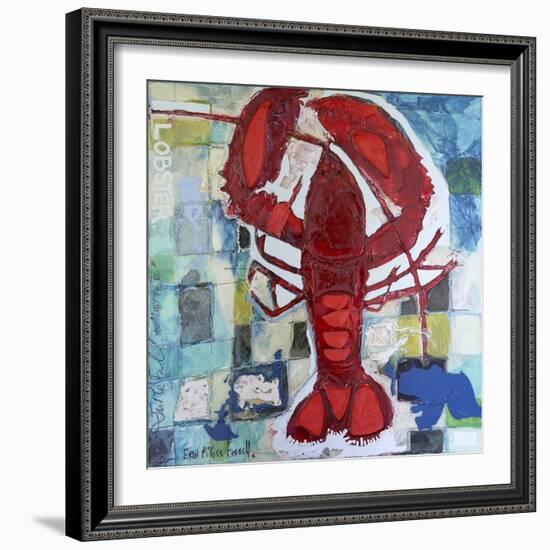 Brilliant Maine Lobster III-Erin McGee Ferrell-Framed Art Print