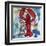 Brilliant Maine Lobster III-Erin McGee Ferrell-Framed Art Print