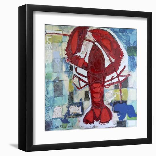 Brilliant Maine Lobster III-Erin McGee Ferrell-Framed Art Print