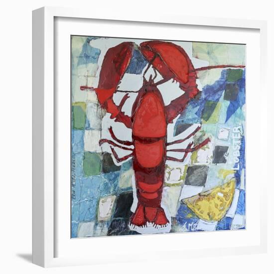 Brilliant Maine Lobster IV-Erin McGee Ferrell-Framed Art Print