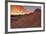 Brilliant Orange Clouds at Sunrise over Sandstone, Valley of Fire State Park, Nevada-James Hager-Framed Photographic Print