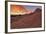 Brilliant Orange Clouds at Sunrise over Sandstone, Valley of Fire State Park, Nevada-James Hager-Framed Photographic Print