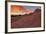 Brilliant Orange Clouds at Sunrise over Sandstone, Valley of Fire State Park, Nevada-James Hager-Framed Photographic Print