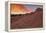 Brilliant Orange Clouds at Sunrise over Sandstone, Valley of Fire State Park, Nevada-James Hager-Framed Premier Image Canvas