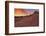 Brilliant Orange Clouds at Sunrise over Sandstone, Valley of Fire State Park, Nevada-James Hager-Framed Photographic Print