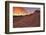 Brilliant Orange Clouds at Sunrise over Sandstone, Valley of Fire State Park, Nevada-James Hager-Framed Photographic Print