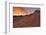 Brilliant Orange Clouds at Sunrise over Sandstone, Valley of Fire State Park, Nevada-James Hager-Framed Photographic Print