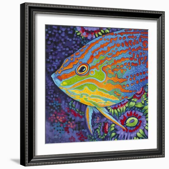 Brilliant Tropical Fish I-Carolee Vitaletti-Framed Art Print