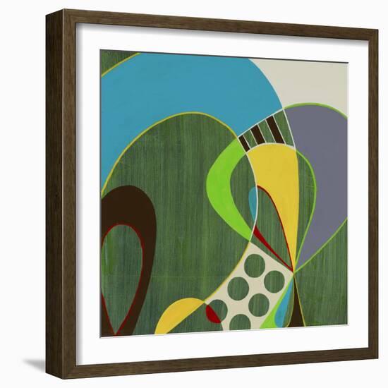 Brilliant Wood Hues II-Liz Jardine-Framed Art Print