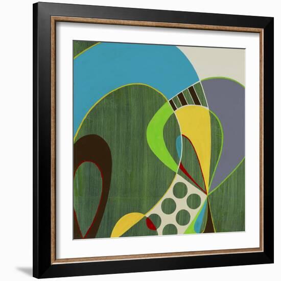 Brilliant Wood Hues II-Liz Jardine-Framed Art Print