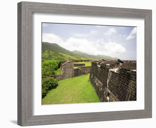 Brimstone Hill Fortress, Built 1690-1790, St. Kitts, Caribbean-Greg Johnston-Framed Photographic Print