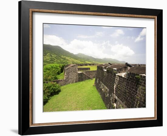 Brimstone Hill Fortress, Built 1690-1790, St. Kitts, Caribbean-Greg Johnston-Framed Photographic Print