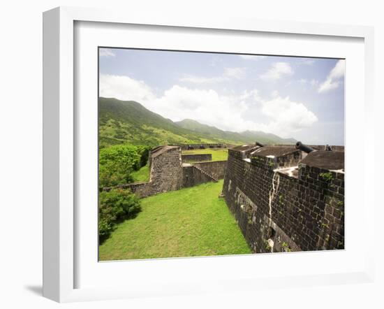 Brimstone Hill Fortress, Built 1690-1790, St. Kitts, Caribbean-Greg Johnston-Framed Photographic Print