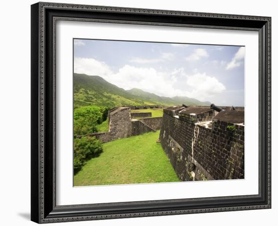 Brimstone Hill Fortress, Built 1690-1790, St. Kitts, Caribbean-Greg Johnston-Framed Photographic Print