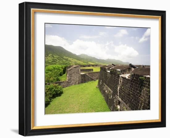 Brimstone Hill Fortress, Built 1690-1790, St. Kitts, Caribbean-Greg Johnston-Framed Photographic Print