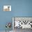 Brindle-And-White Whippet Puppy, 9 Weeks, with Yellow Guinea Pig-Mark Taylor-Mounted Photographic Print displayed on a wall