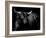 Brindle Rodeo Bull-Julie Chapman-Framed Art Print