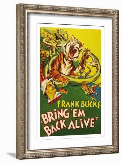 Bring 'Em Back Alive-null-Framed Art Print