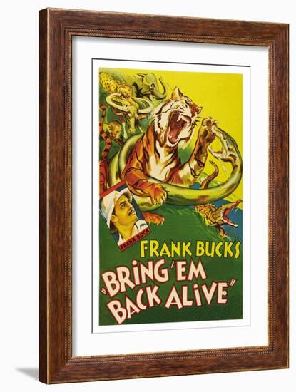 Bring 'Em Back Alive-null-Framed Art Print