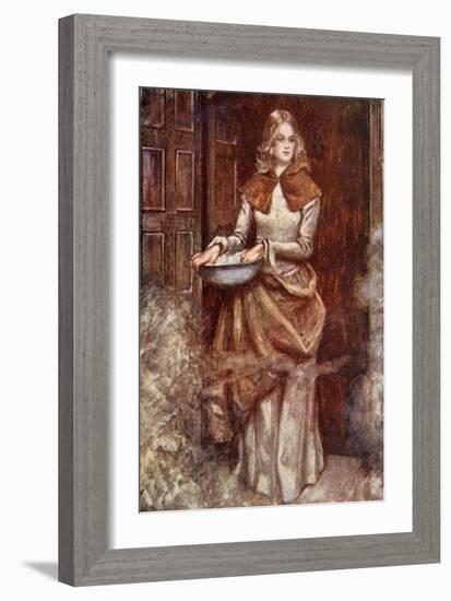 Bring Hither the Water and Sprinkle the Room', The Pilgrim's Progress Macgregor, Pub.Jack, 1907-John Byam Shaw-Framed Giclee Print