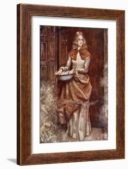 Bring Hither the Water and Sprinkle the Room', The Pilgrim's Progress Macgregor, Pub.Jack, 1907-John Byam Shaw-Framed Giclee Print