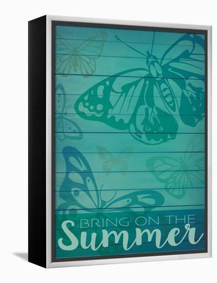 Bring On The Summer 1-Melody Hogan-Framed Stretched Canvas